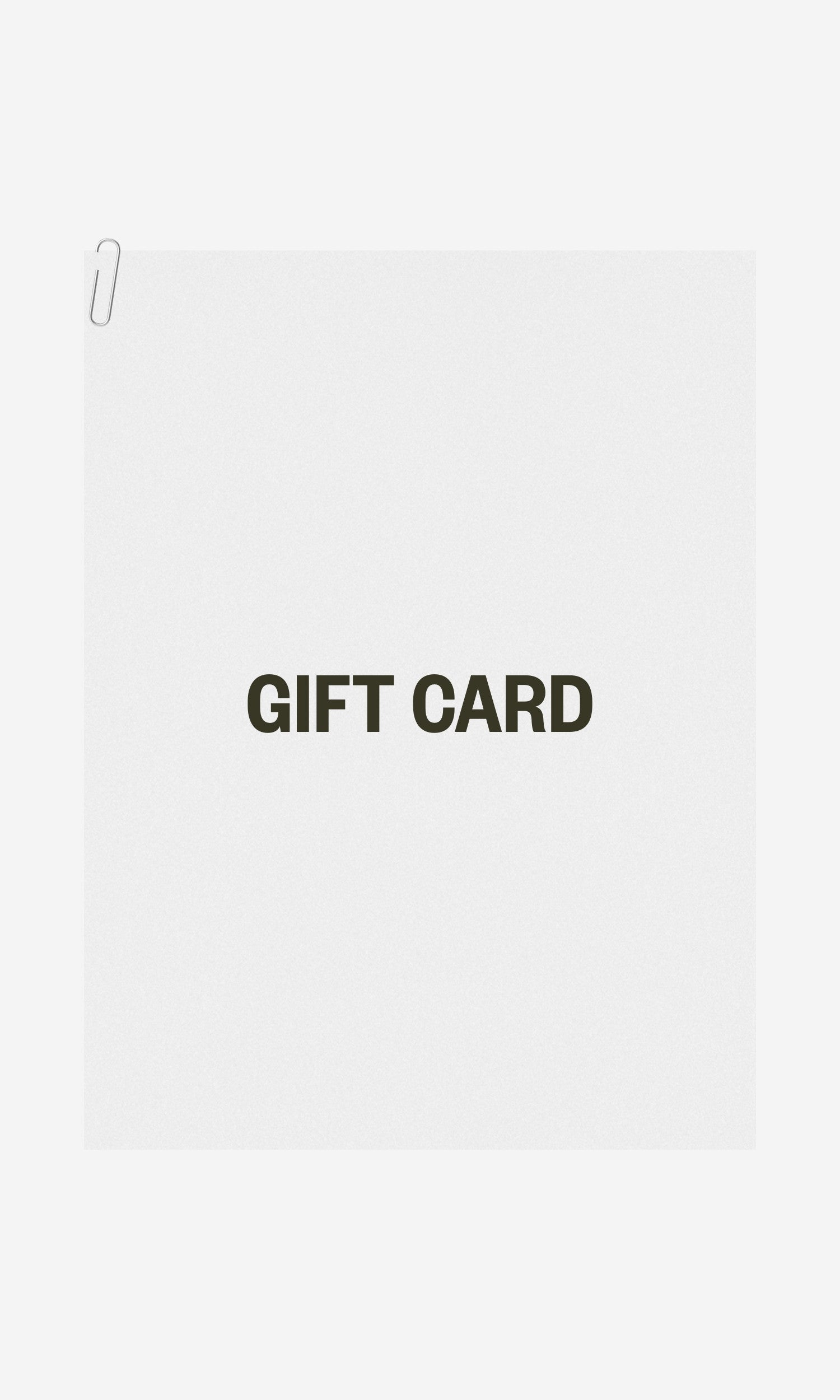 Studio Poppage digital gift card minimal design